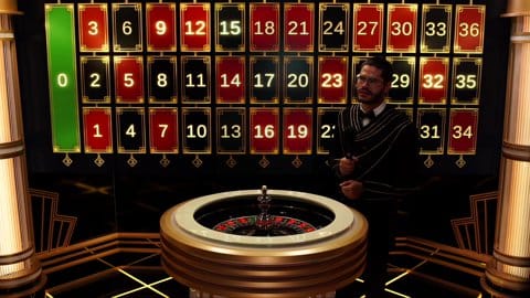 Ruleta Relámpago en Vivo 0 - 24