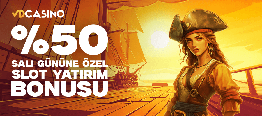%50 Slot  Salı Bonusu