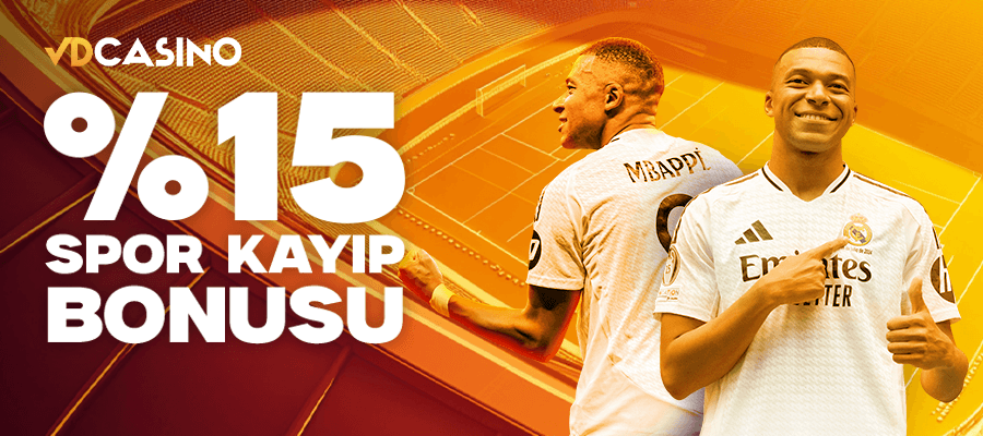 % 15 Anlık Spor Kayıp Bonusu